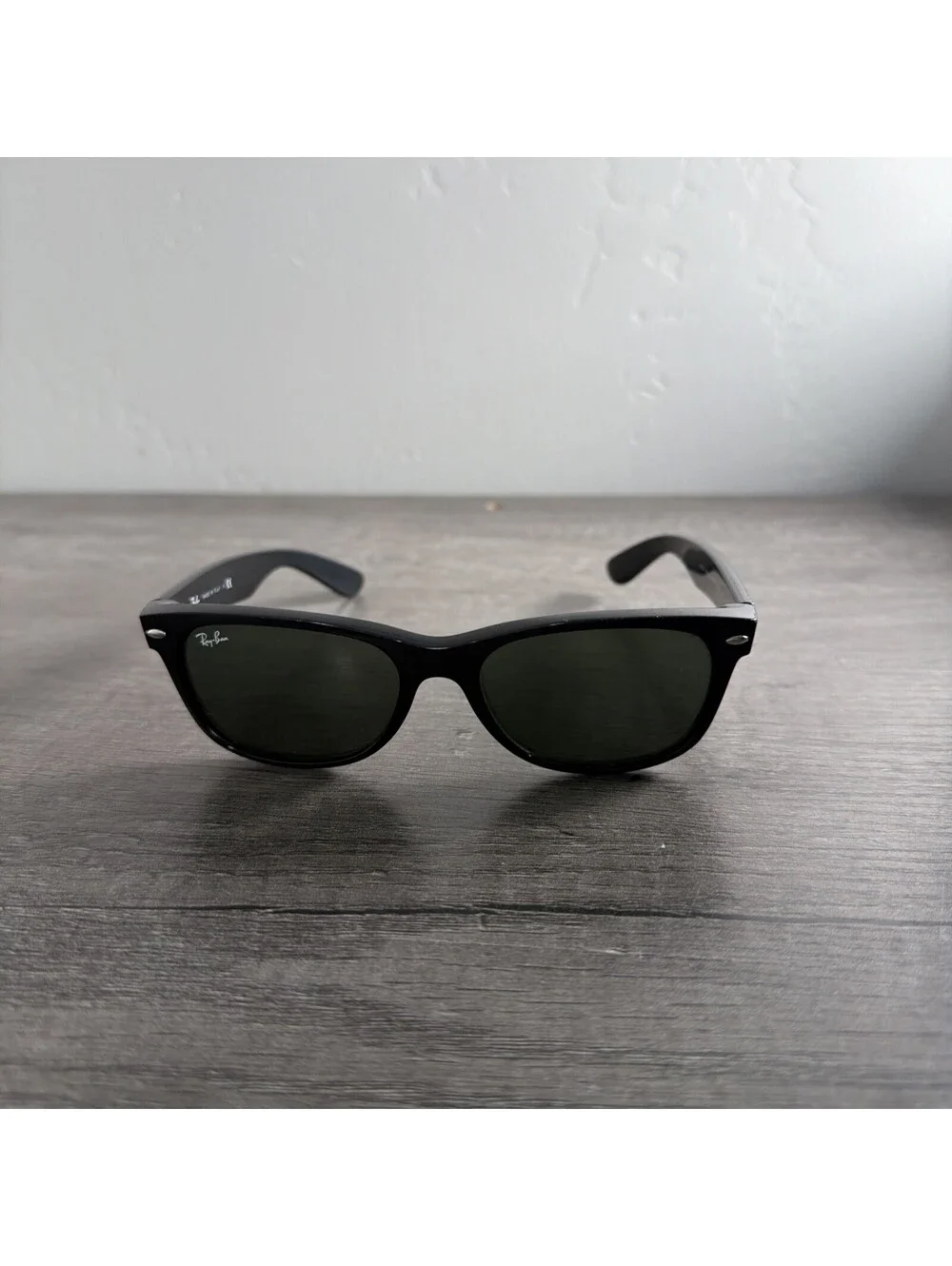 Ray-Ban RB2132 901L Black New Wayfarer Sunglasses FRAMES ONLY Italy 55-18-145